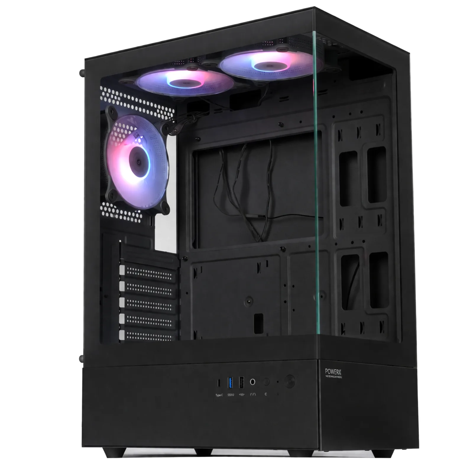 POWERX V700 Ultra Cabinet Black