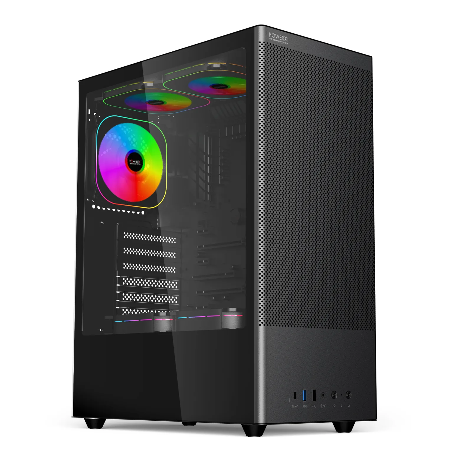 POWERX U610 ULTRA CABINET BLACK