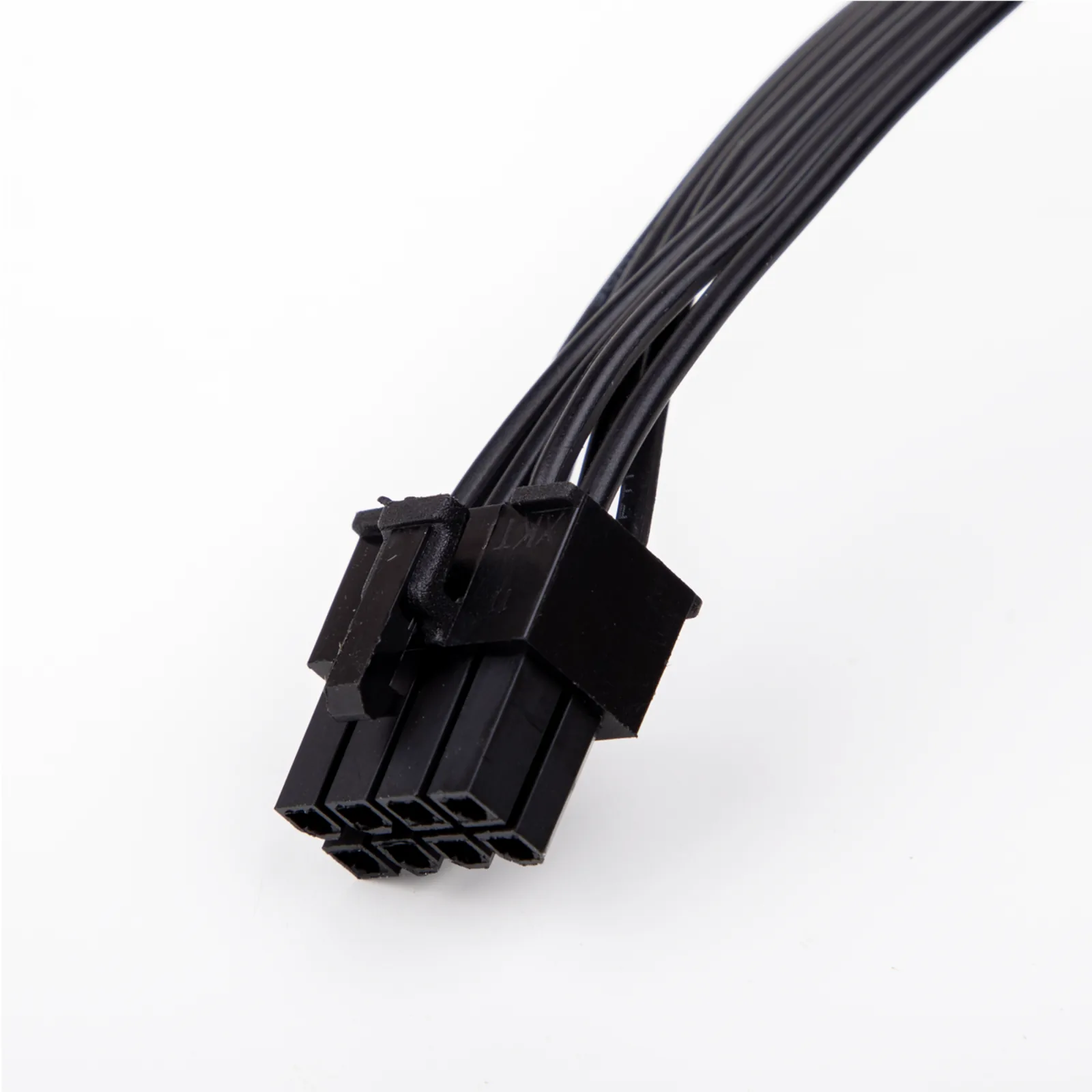 POWERX COPPER BLACK ATX 4PIN MALE TO 8 PIN FEMALE CPU POWER CONNECTOR